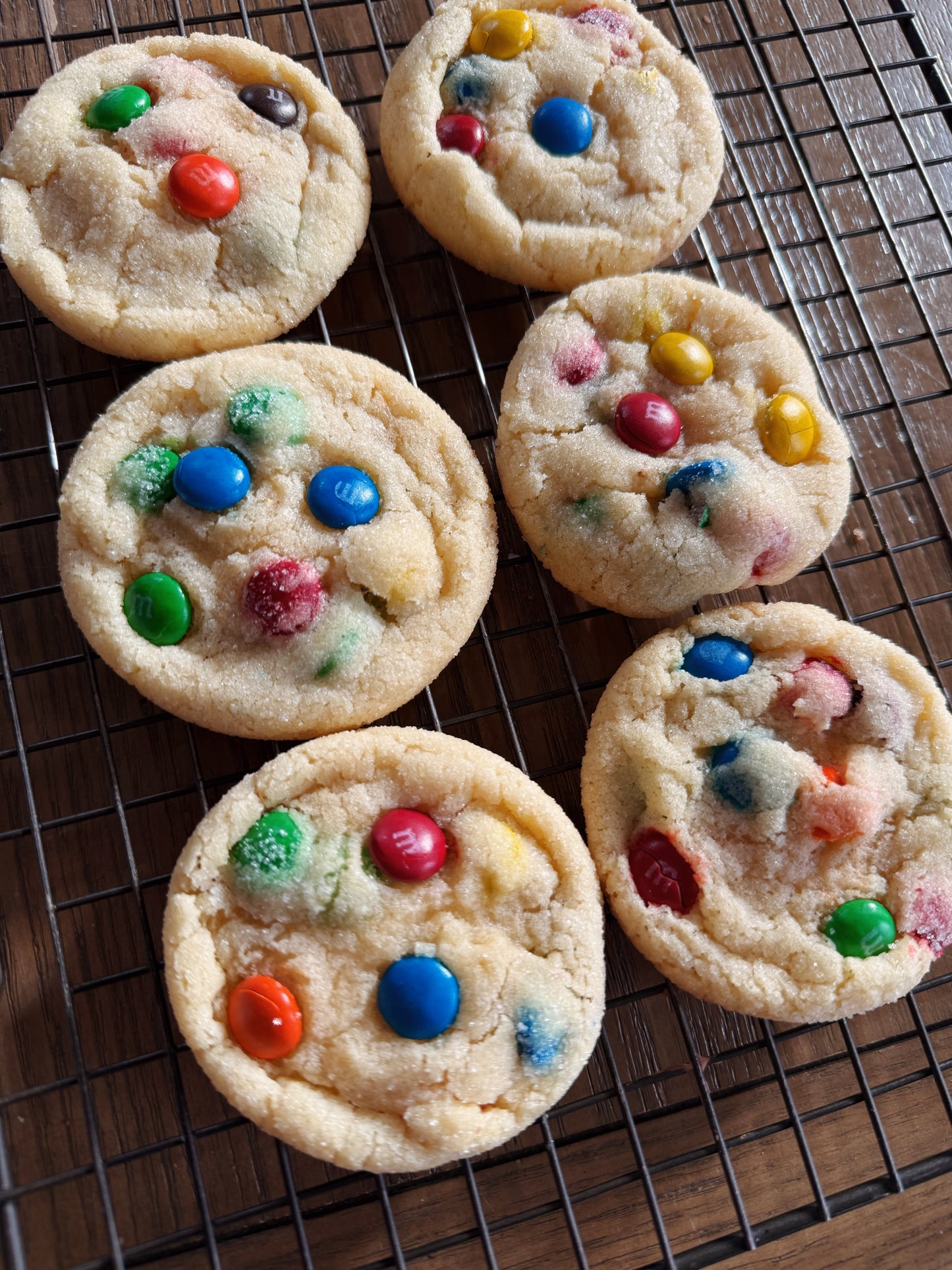 M&M Sugar Cookies