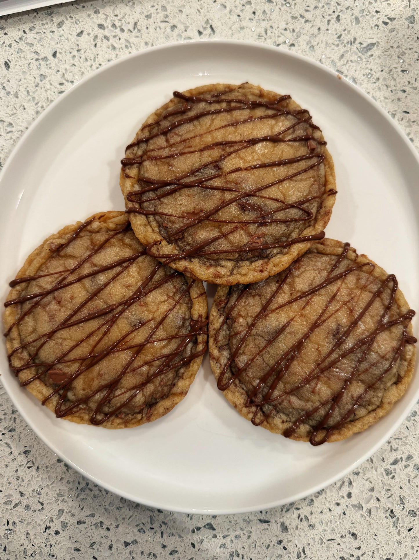 Nutella Stuffed Chocolate Chunk Cookies