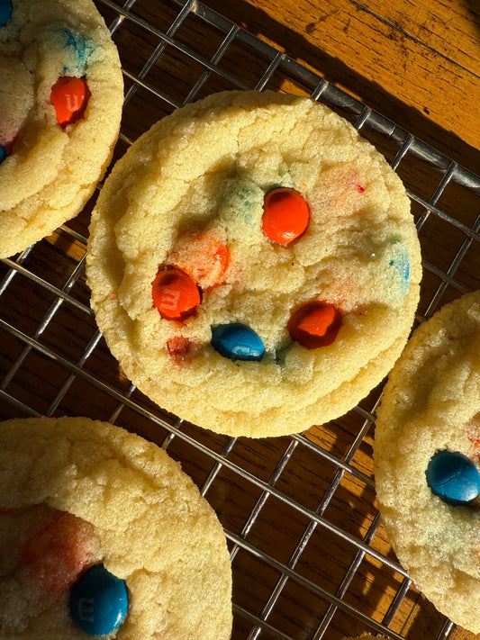 M&M Sugar Cookies