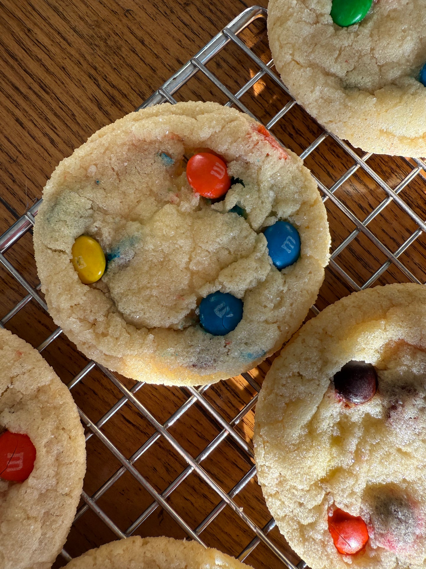 M&M Sugar Cookies