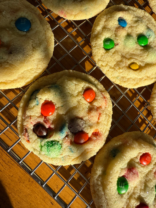 M&M Sugar Cookies